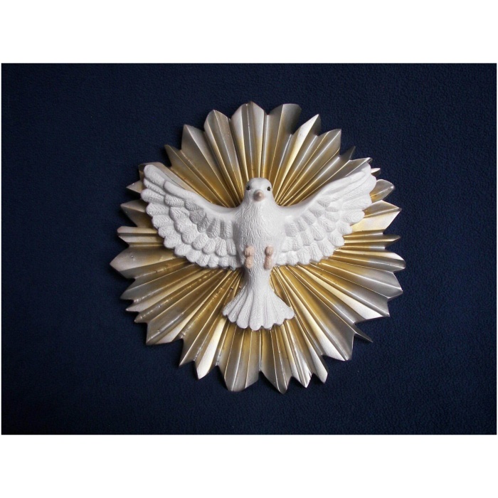 Holy Spirit plaque 9"