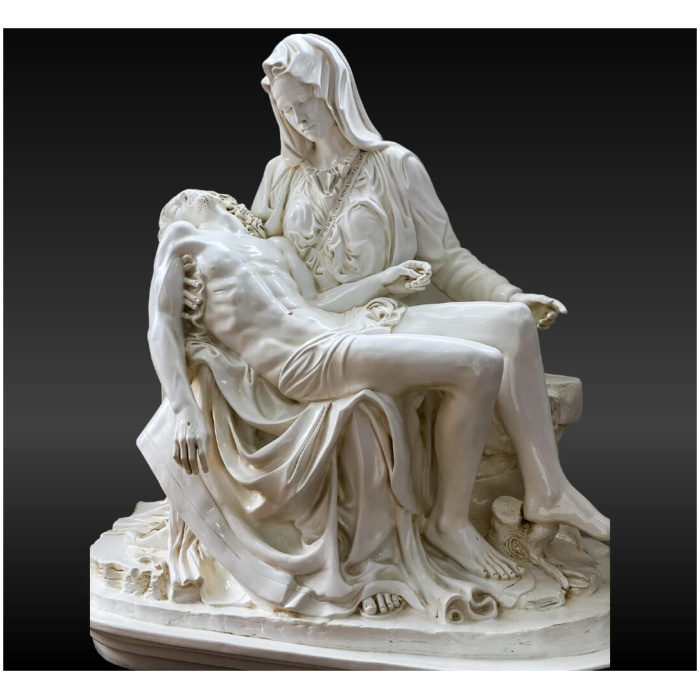 pieta 52 white with shading b